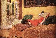 Edouard Vuillard Lucy s black oil on canvas